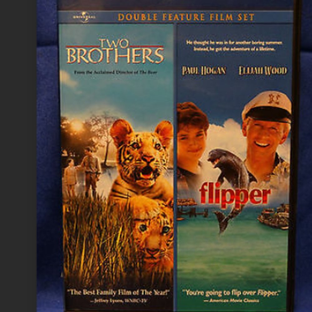 3 MOVIES: ED/ FLIPPER/ TWO BROTHERS (4 FREE DVD ONLY)